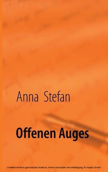 Offenen Auges main product photo