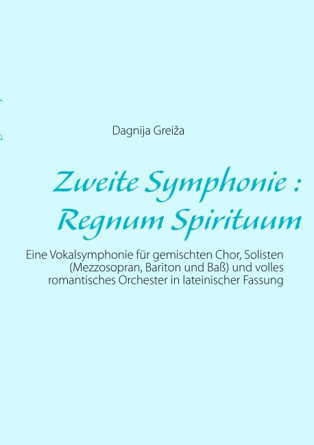 Zweite Symphonie : Regnum Spirituum main product photo