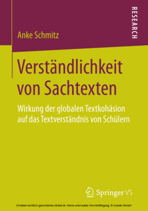 Verständlichkeit von Sachtexten