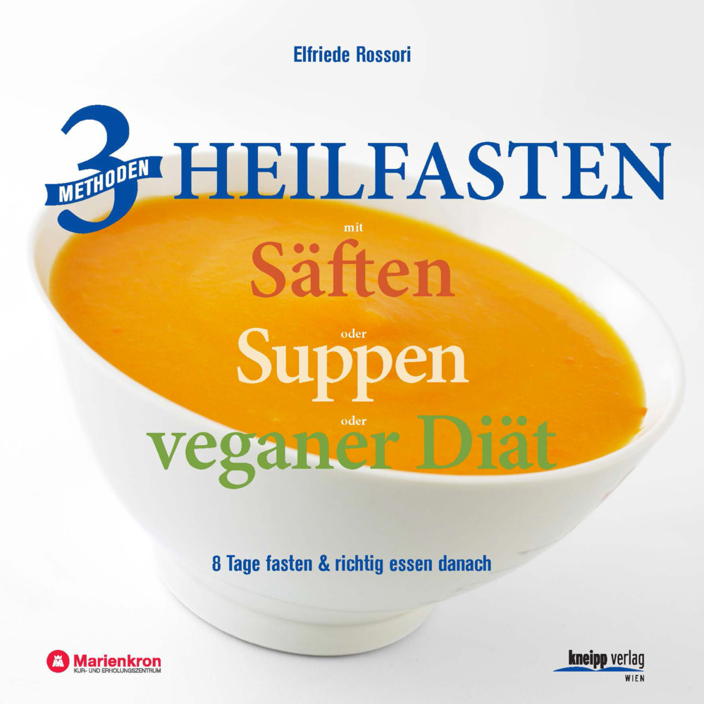 3 Methoden Heilfasten mit Säften oder Suppen oder veganer Diät main product photo
