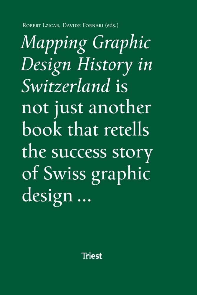 Mapping Graphic Design History in Switzerland main product photo