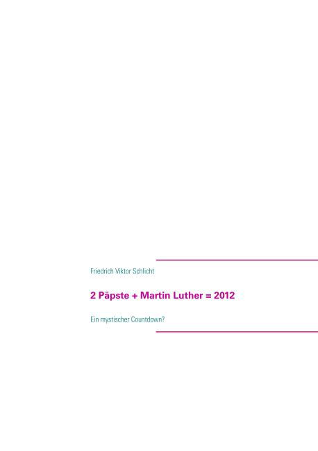 2 Päpste + Martin Luther = 2012 main product photo