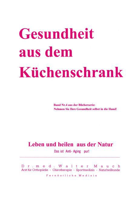 Gesundheit aus dem Küchenschrank main product photo