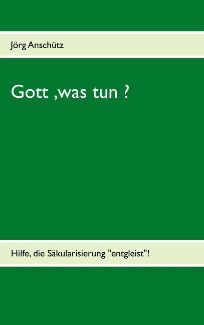 Gott, was tun ? main product photo