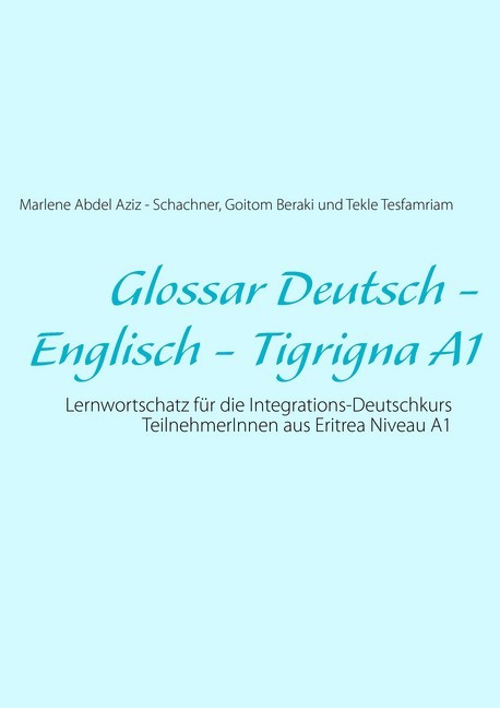 Glossar Deutsch - Englisch - Tigrigna A1 main product photo