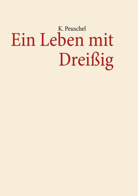 Ein Leben mit Dreißig main product photo