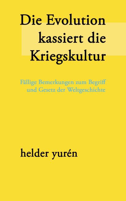 Die Evolution kassiert die Kriegskultur main product photo
