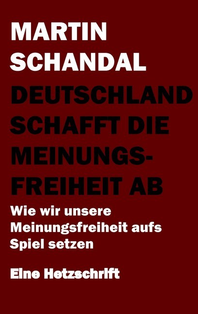 Deutschland schafft die Meinungsfreiheit ab main product photo