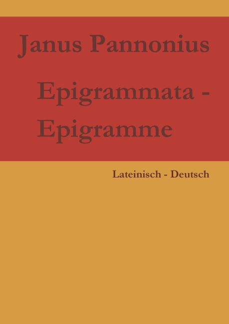 Epigrammata - Epigramme main product photo