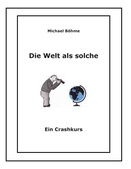 Die Welt als solche main product photo