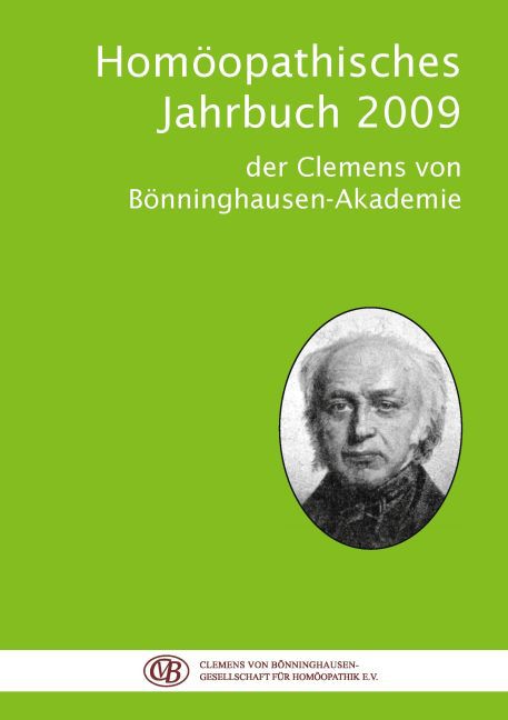 Homöopathisches Jahrbuch 2009 main product photo