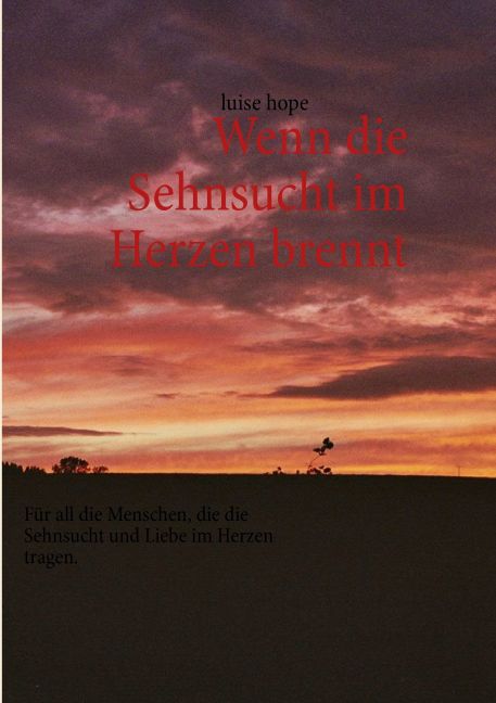 Wenn die Sehnsucht im Herzen brennt main product photo