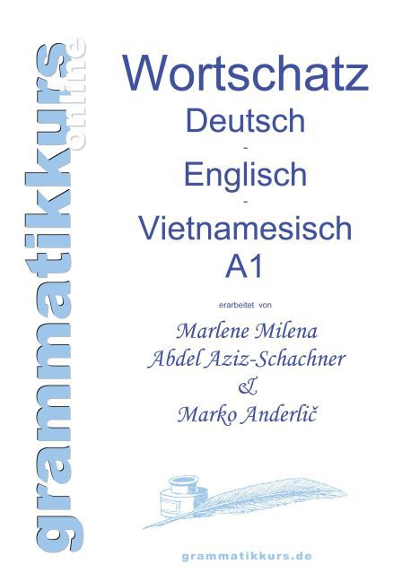 Wörterbuch Deutsch - Englisch -Vietnamesisch A1 main product photo