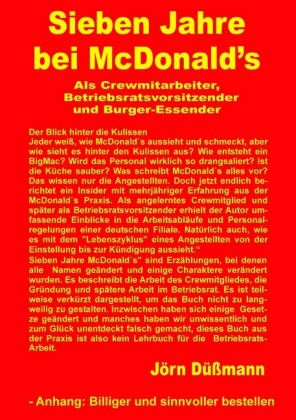 Sieben Jahre bei McDonald&apos;s