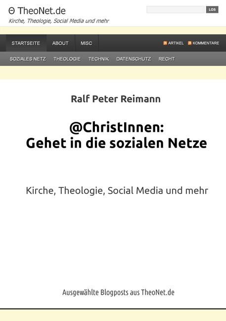 @ChristInnen: Gehet in die sozialen Netze main product photo