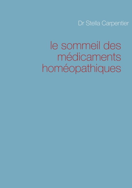 le sommeil des médicaments homéopathiques main product photo