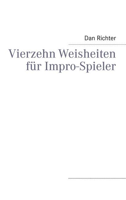 Vierzehn Weisheiten für Impro-Spieler main product photo