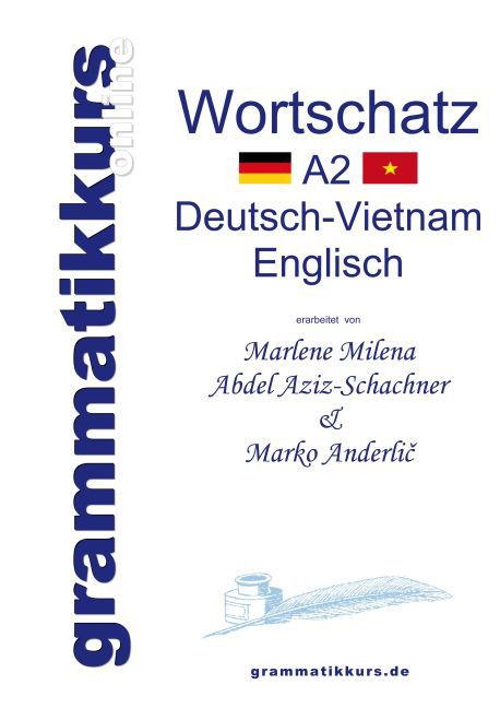 Wörterbuch Deutsch-Vietnamesisch-Englisch Niveau A2 main product photo