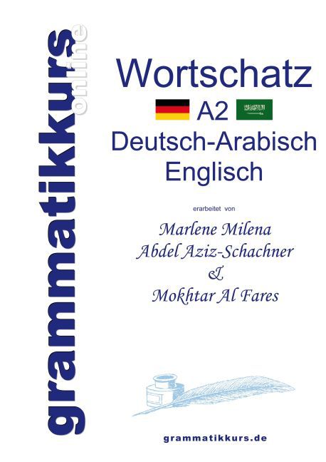 Wörterbuch A2 Deutsch-Arabisch-Englisch main product photo