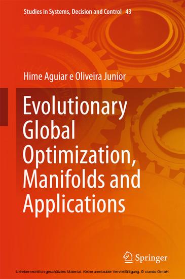 Evolutionary Global Optimization, Manifolds and Applications main product photo