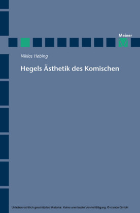 Hegels Ästhetik des Komischen