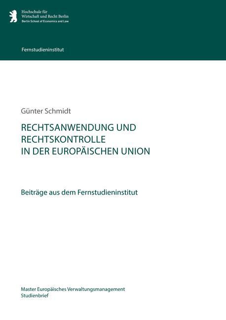 Rechtsanwendung und Rechtskontrolle in der Europäischen Union main product photo