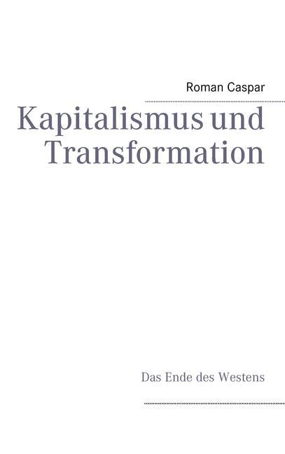 Kapitalismus und Transformation main product photo