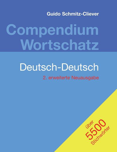 Compendium Wortschatz Deutsch-Deutsch, erweiterte Neuausgabe main product photo