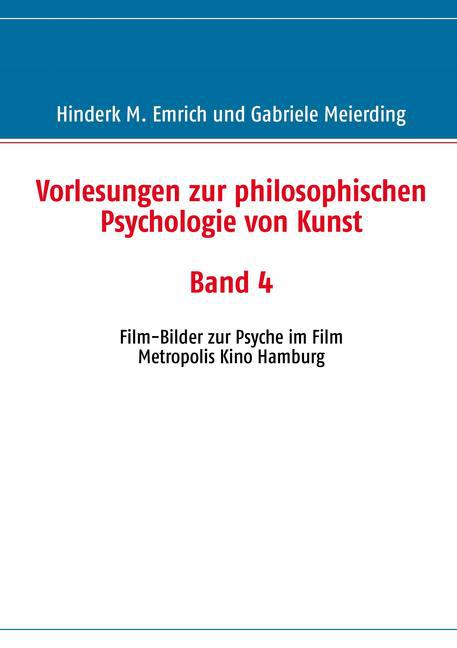 Vorlesungen zur philosophischen Psychologie von Kunst. Band 4 main product photo