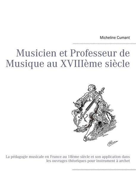 Musicien et Professeur de Musique au XVIIIème siècle main product photo