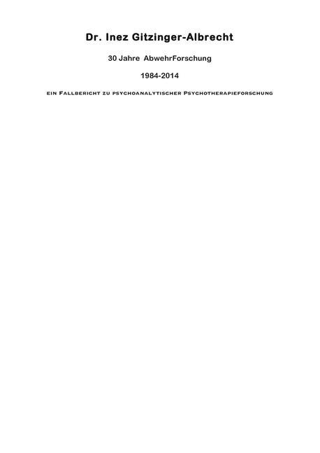 30 Jahre Abwehrforschung main product photo