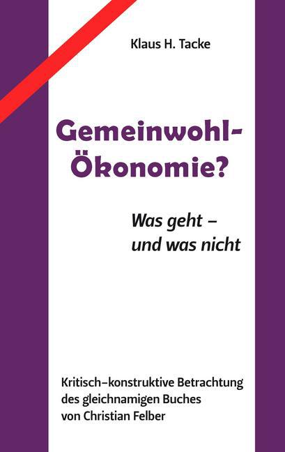 Gemeinwohl-Ökonomie? main product photo