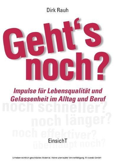 Geht's noch? main product photo