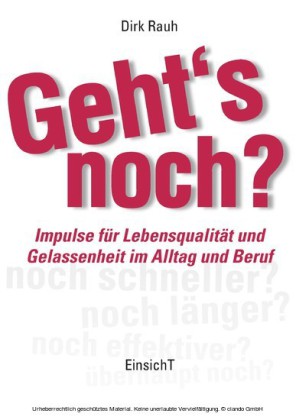 Geht's noch?
