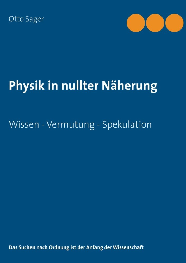 Physik in nullter Näherung main product photo