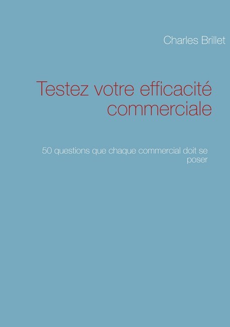 Testez votre efficacité commerciale main product photo