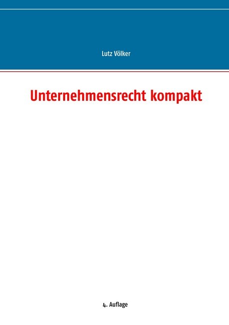 Unternehmensrecht kompakt main product photo