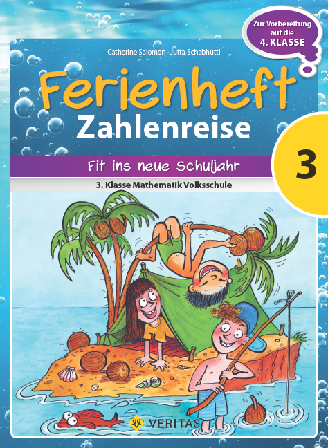 Zahlenreise - Veritas - Ferienhefte - 3. Klasse Volksschule main product photo