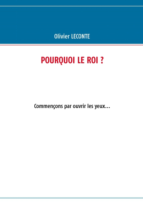 Pourquoi le roi ? main product photo