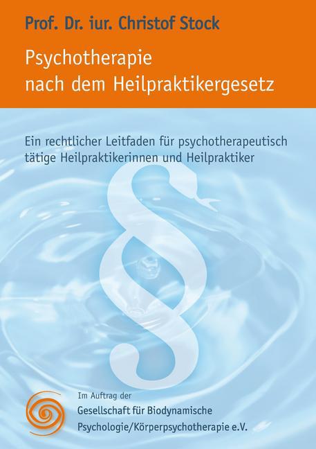Psychotherapie nach dem Heilpraktikergesetz main product photo