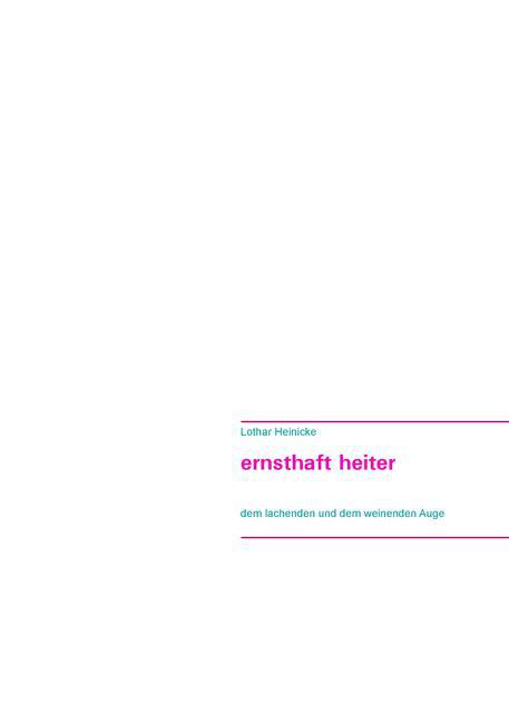 ernsthaft heiter main product photo