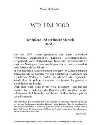 Wir um 2000 - Band 2