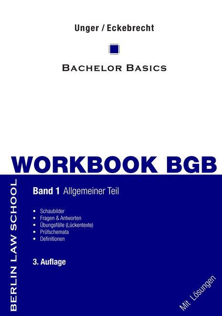 Workbook BGB Band I main product photo