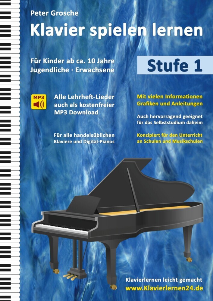 Klavier spielen lernen (Stufe 1) main product photo