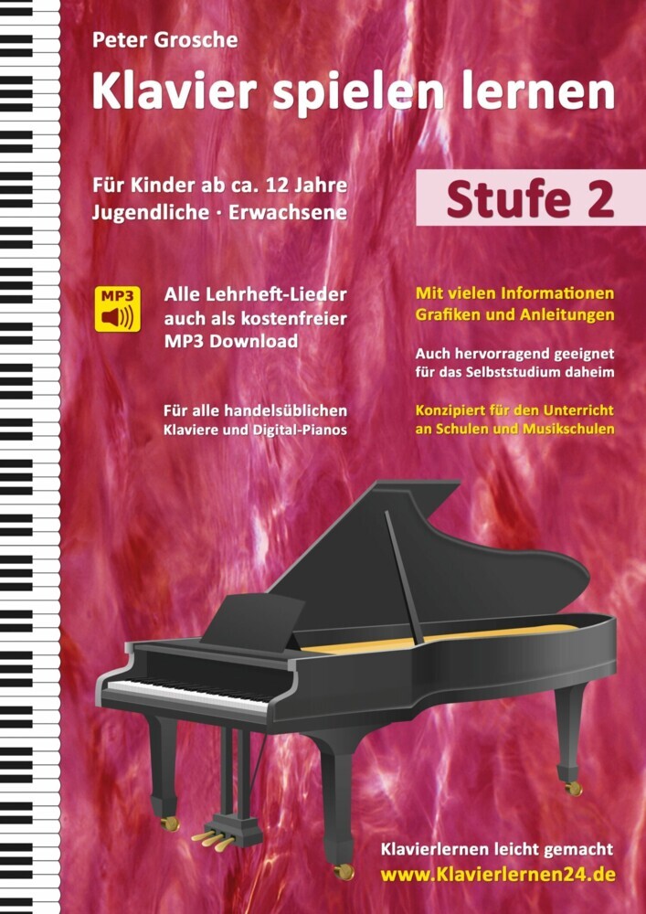 Klavier spielen lernen (Stufe 2) main product photo