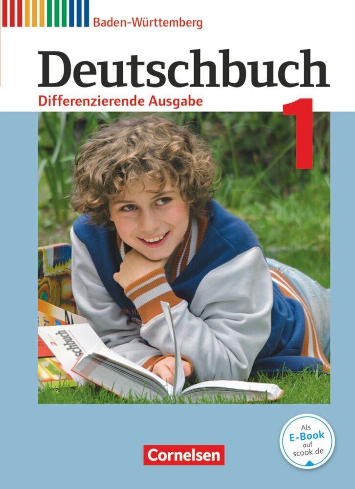 Deutschbuch - Sprach- und Lesebuch - Differenzierende Ausgabe Baden-Württemberg 2016 - Band 1: 5. Schuljahr main product photo