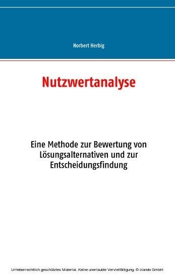 Nutzwertanalyse main product photo