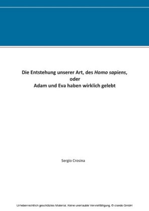 Die Entstehung unserer Art, des Homo sapiens