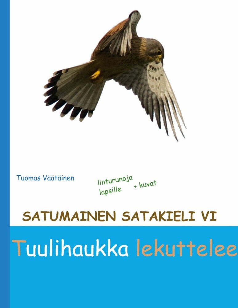 Satumainen satakieli VI Tuulihaukka lekuttelee main product photo