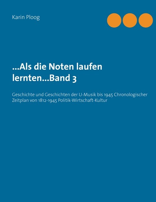 ...Als die Noten laufen lernten...Band 3 main product photo